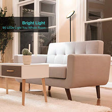 Load image into Gallery viewer, Nekteck LED Floor Lamp, Bright Lighting Torchiere Floor Lamps for Living Rooms, Bedrooms and Office with Modern Design and Touch Control Tall Standing Pole Light, 30w/2000LM, 3000K Warm White