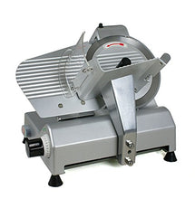 Load image into Gallery viewer, F2C Professional Stainless Steel Semi-Auto Meat Slicer Electric Food Slicer, Deli/Veggies, 240W 530 RPM (Model #01)