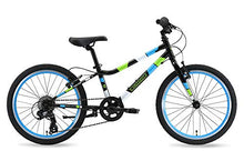 Load image into Gallery viewer, Guardian Ethos Safer Patented SureStop Brake System 20" Kids Bike, Black/Blue/Green
