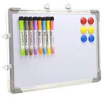 Load image into Gallery viewer, Bethone Dry Erase White Board Hanging Small Magnetic Portable Writing, Drawing & Planning Small Whiteboard for Cubicle Easy to Clean Wall Whiteboard for Office School, Kids, Home