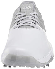 Load image into Gallery viewer, adidas Men's Adipower 4ORGED Golf Shoe, Clear Onix/Matte Silver/FTWR White, 13 M US