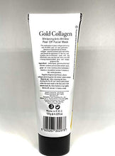 Load image into Gallery viewer, 24K Gold Facial Mask Collagen Peel-off with Skin Soft Brush Applicator, Whitening Anti-Wrinkle Lifting Firming Moisturizing Face Skin Care Masks 4.22 Fl.oz (gold60)