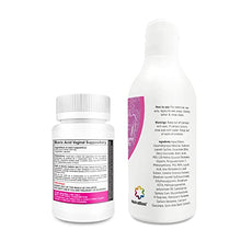 Load image into Gallery viewer, NutraBlast Boric Acid Vaginal Suppositories and So Fresh & Clean | Supports Odor Control | Cleanses Discharge | Promotes Healthy pH (30 Count & 10 fl oz)