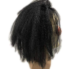 Load image into Gallery viewer, The Puppet Mask, Jigsaw Dress Up Mask,Latex Saw Billy Cosplay Horror Scary Mask with Hair for Halloween, Bar, Dress up Costume Party Pros (JIGSAW)