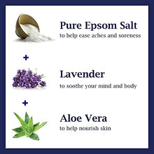 Load image into Gallery viewer, Dr Teal’s Foaming Bath with Pure Epsom Salt, Soothe & Sleep with Lavender, 34 fl oz, Purple