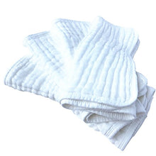 Load image into Gallery viewer, Muslin Burp Cloths 4 Pack Large 20" by 10" 100% Cotton 6 Layers Extra Absorbent and Soft by Synrroe
