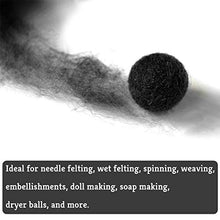 Load image into Gallery viewer, Wool Roving Bulk - 8.82oz Super Wool Chunky Yarn, Wool Roving Top for Needle Felting, Soft Felting Wool Supplies for Hand Spinning, Felting, Blending, Weaving and DIY Craft