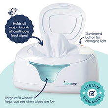 Load image into Gallery viewer, Wipe Warmer and Baby Wet Wipes Dispenser | Holder | Case with Changing Light