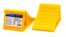Load image into Gallery viewer, Camco 44414 Wheel Chock Without Rope, Helps Keep Your Trailer RV In Place (Pack of 2) , Yellow