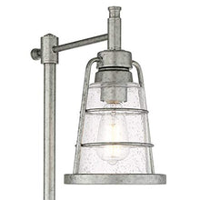 Load image into Gallery viewer, Averill Park Industrial Downbridge Galvanized Floor Lamp - Franklin Iron Works