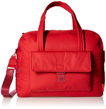 Load image into Gallery viewer, Vera Bradley Women's Utility Travel Bag, Cardinal Red-Recycled Cotton, One Size