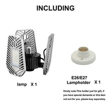 Load image into Gallery viewer, LZHOME LED Garage Lights, Deformable LED Garage Ceiling Lights 9000 Lumens, 82W CRI 80 Led Shop Lights for Garage, Adjustable Garage Lights, Led Garage Lighting (No Motion Activated) (1-Pack)