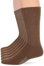 Load image into Gallery viewer, Jefferies Men's Military Uniform All Season Rib Top Crew Boot Socks 6 Pack