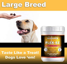 Load image into Gallery viewer, Nutriline Labs Hip and Joint Supplement for Dogs, Chondroitin Chewable and Glucosamine for Dogs, MSM and Turmeric Dog Vitamins and Supplements, MAX Strength Large/Giant Breeds (150 Soft Chews)