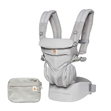 Load image into Gallery viewer, Ergobaby Omni 360 All-Position Baby Carrier for Newborn to Toddler with Lumbar Support and Cool Air Mesh (7-45 Pounds), Pearl Grey