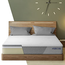 Load image into Gallery viewer, Queen Mattress, Kescas 8 Inch Gel-Infused Memory Foam Queen Size Mattress for Cool Sleep & Pressure Relief, Medium-Firm Feel with Motion Isolation, Bed in a Box, 100-Night Trial