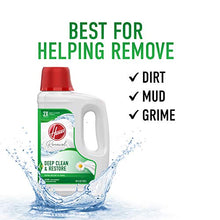 Load image into Gallery viewer, Hoover Renewal Deep Cleaning Carpet Shampoo, Concentrated Machine Cleaner Solution, 64oz Formula, AH30924, White