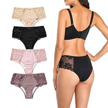 Load image into Gallery viewer, Intiflower Period Underwear for Women, Leakproof Period Panties, Lace Menstrual Underwear Breathable & Soft