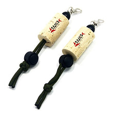Load image into Gallery viewer, SAMSFX Fishing Fly Drying Patch Rig Keeper Cork Flies Holder Fly Dock for Vest