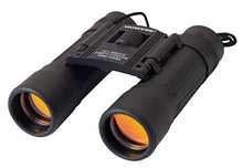 Load image into Gallery viewer, HUMVEE HMV-B-12X25B Rubber Armor Compact Binocular with Anti-Reflective Ruby Red Lens, 12x25, Black