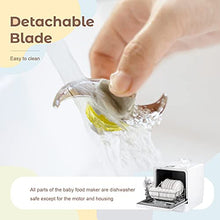 Load image into Gallery viewer, Kwasyo Baby Food Maker, 4 in 1 Processor Baby Food Steamer and Blender, Puree Machine & Milk Warmer, | Constant Temperature | Rapid Heating | with 22 Oz Separate Steaming Cup -BPA-free Tritan Material