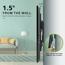 Load image into Gallery viewer, USX MOUNT Tilt TV Wall Mount Low Profile, Tilting TV Mount Bracket for Most 26-55" Flat Screen LED, LCD, OLED, 4K TVs, TV Bracket VESA 400x400mm-Weight Capacity Up to 99lbs, Space Saving for 16" Stud