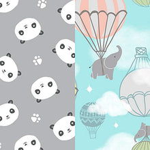 Load image into Gallery viewer, HONEST The Company, Club Box, Clean Conscious Diapers, Above It All + Pandas, Size Newborn, 76 Count (Packaging + Print May Vary)