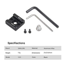 Load image into Gallery viewer, SMALLRIG Cold Shoe Mount Adapter with 1/4’’ Thread Hole for Camera and Camcorder Rigs – 1241