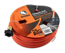 Load image into Gallery viewer, Camco 22990 25ft RhinoFLEX 5/8" ID Gray/Black Water Tank Clean Out Hose | Ideal For Flushing Black Water, Grey Water or Tote Tanks , Orange
