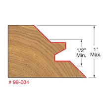Load image into Gallery viewer, Freud 99-034 2-3/4" (Dia.) Lock Miter Bit, Perma-SHIELD Coating Red