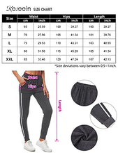 Load image into Gallery viewer, KOJOOIN Womens Sweatpants Casual Joggers with Pockets High Waist Drawstring Yoga Running Workout Sweat Pants Dark Grey-1 S