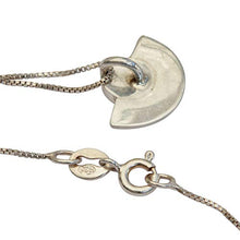 Load image into Gallery viewer, NOVICA Lapis Lazuli .925 Sterling Silver Pendant Necklace, 15.75", Half Blade'