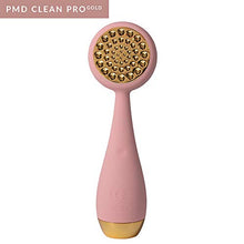 Load image into Gallery viewer, PMD Clean Pro Gold - Smart Facial Cleansing Device with 24K Gold Plated ActiveWarmth Heat Therapy Massager