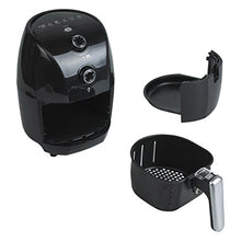 Load image into Gallery viewer, Brentwood Small Electric Air Fryer Timer & Temp. Control, 1.6 Quart, Black