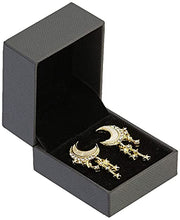 Load image into Gallery viewer, 14K Gold Plated Stars and Moon Stud Earrings with S925 Sterling Silver Needle for Women Girl Gifts Valentines/Birthday/Anniversary/Mother’s Day