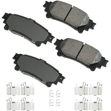 Load image into Gallery viewer, Akebono - ACT1391A Ultra-Premium Ceramic Rear Disc Brake Pads, GREY