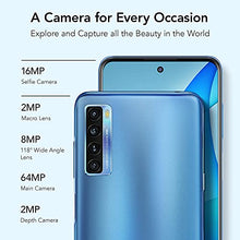 Load image into Gallery viewer, TCL 20S Unlocked Android Smartphone with 6.67” Dotch FHD+ Display, 64MP Quad Rear Camera System, 128GB+4GB RAM, 5000mAh Battery with Fast Charging, North Star Blue