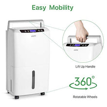 Load image into Gallery viewer, Waykar 2000 Sq. Ft Dehumidifier for Home and Basements, with Auto or Manual Drainage, 0.66 Gallon Water Tank Capacity