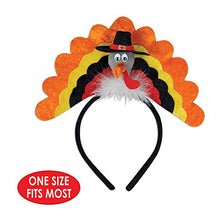 Load image into Gallery viewer, Turkey Headband Party Accessory (1 count) (1/Pkg)