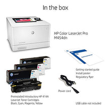 Load image into Gallery viewer, HP Color LaserJet Pro M454dn Printer, Double-Sided Printing & Built-in Ethernet, Works with Alexa (W1Y44A)
