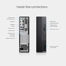 Load image into Gallery viewer, ASUS ExpertCenter D500SC Small Form Factor Desktop PC, Intel Core i5-11400, 16GB DDR4 RAM, 256GB PCIe SSD + 1TB HDD, TPM, Windows 10 Home, Black, D500SC-AB504