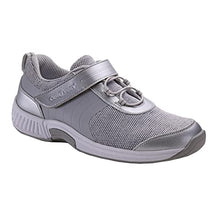 Load image into Gallery viewer, Orthofeet Best Bunions and Heel and Foot Pain Relief Orthopedic Arthritis Diabetic Women's Stretch Strap Shoes Joelle Grey