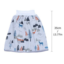 Load image into Gallery viewer, TomaiBaby Potty Training Pants Comfortable Cotton Underwear Diaper Skirt Toddler Soft Printing Training Underwear Waterproof Underwear for Newborn Baby M