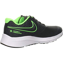Load image into Gallery viewer, Nike Kid's Star Runner 2 (GS) Shoe, Anthracite/Electric Green - White, 6Y Youth US Big Kid