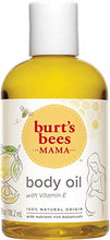 Load image into Gallery viewer, Body Oil, Burt's Bees Mama Hydrating & Smoothing Skin Care with Vitamin E, 100% Natural, 4 Ounce