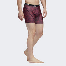 Load image into Gallery viewer, adidas Men's Sport Performance Mesh Boxer Brief Underwear (2-Pack), Active Maroon Conspire Onix, Small