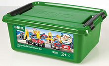 Load image into Gallery viewer, BRIO 33097 Cargo Railway Deluxe Set | 54 Piece Train Toy with Accessories and Wooden Tracks for Kids Age 3 and Up,Multi