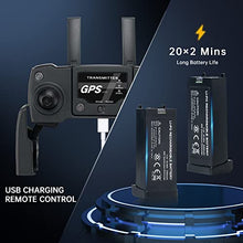 Load image into Gallery viewer, GPS 4k Drones with Electric Adjustable Camera for Adults Beginners, Professional RC Quadcopter with Brushless Motor, Dual Camera 40Mins Flight Time WiFi 5G FPV Transmission Auto Return Foldable
