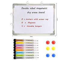 Load image into Gallery viewer, Bethone Dry Erase White Board Hanging Small Magnetic Portable Writing, Drawing & Planning Small Whiteboard for Cubicle Easy to Clean Wall Whiteboard for Office School, Kids, Home