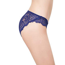 Load image into Gallery viewer, KUKOME Women's Lace Underwear Birefs Soft Hipster Panties Comfort Bikini Underwear for Ladies, Multipack 5 C, Medium